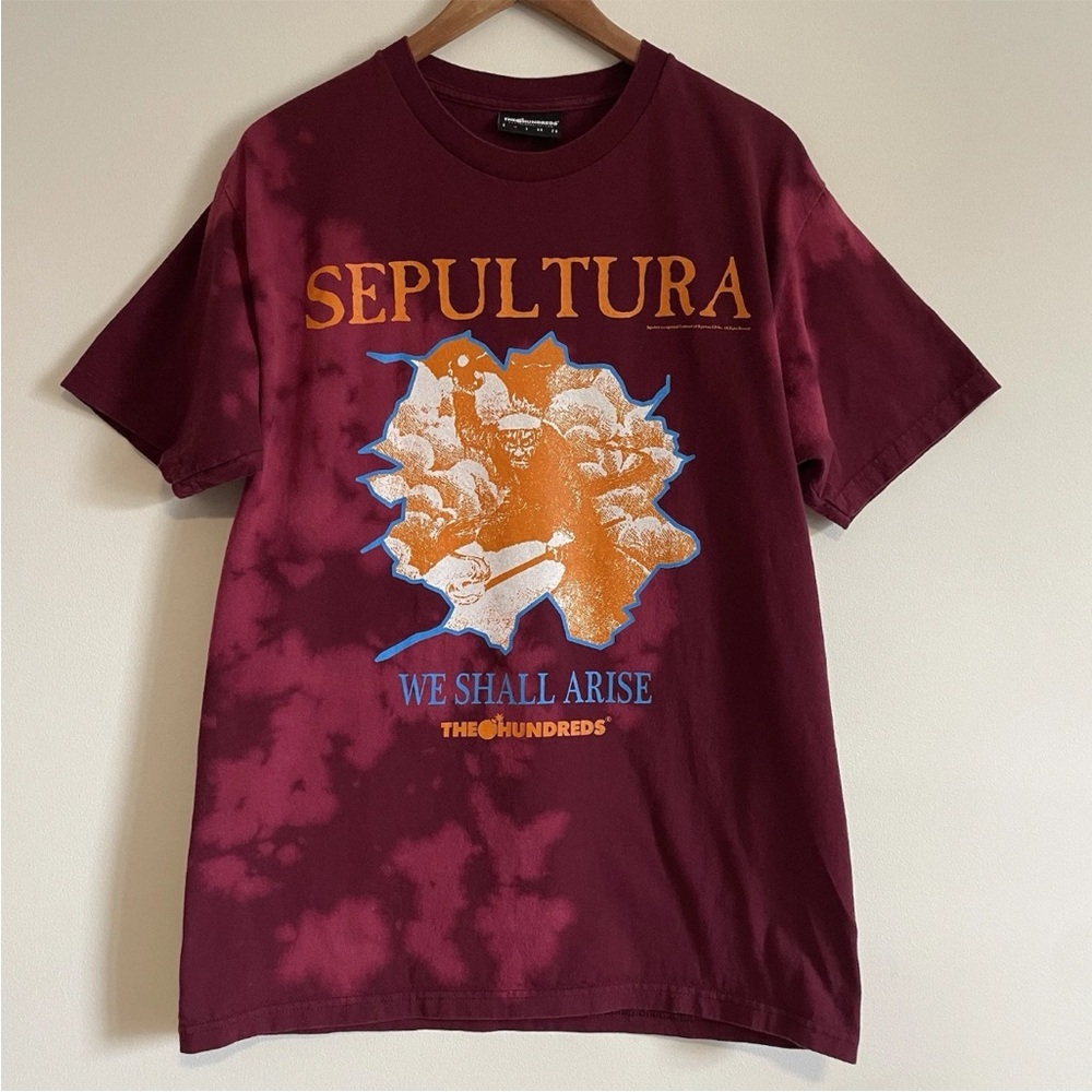 Sepultura Arise Band Tee The Hundreds Shirt Med Thrash Streetwear Metal Music